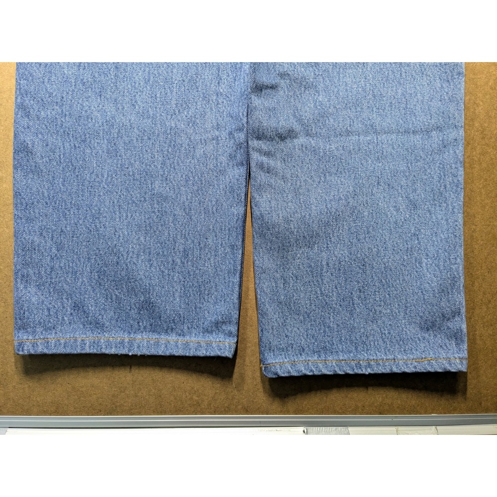 Lot of 2 Levis 550 Relaxed Fit Jeans Mens 36x30 Blue Denim Modified Hem - Picture 8 of 16